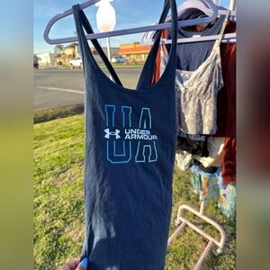 Under Armour Dark Blue Athletic Tank